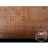 1/150 Clipper Ship Cutty Sark Wooden Deck for Academy kit #B14403