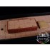 1/150 Clipper Ship Cutty Sark Wooden Deck for Academy kit #B14403