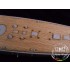 1/400 Regia Nave Pola Heavy Cruiser Ship Wooden Deck for Tauro Model Art #202n