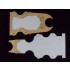 1/400 DKM Bismarck Wooden Deck for Heller kit #81078