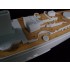 1/400 DKM Bismarck Wooden Deck for Heller kit #81078