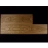 1/400 DKM Tirpitz Wooden Deck for Heller kit #81079