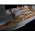 1/400 DKM Tirpitz Wooden Deck for Heller kit #81079