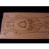 1/400 DKM Tirpitz Wooden Deck for Heller kit #81079