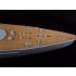 1/400 DKM Tirpitz Wooden Deck for Heller kit #81079