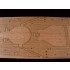 1/400 Jean Bart Wooden Deck for Heller kit #81077