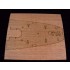 1/400 Jean Bart Wooden Deck for Heller kit #81077