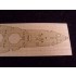 1/600 HMS Iron Duke Wooden Deck for Airfix kit #A04210
