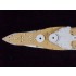 1/600 HMS Iron Duke Wooden Deck for Airfix kit #A04210