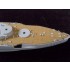 1/600 HMS Iron Duke Wooden Deck for Airfix kit #A04210