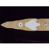 1/600 HMS Iron Duke Wooden Deck for Airfix kit #A04210