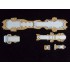 1/600 Prinz Eugen Wooden Deck for Airfix kit #A05203