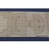 1/150 Chinese Steamer "Taiping" Wooden Deck Set for Meng Model OS-001 kit