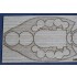 Yamato Wooden Deck w/Masking Sheet & Photoetch for Fujimi #421605 kit (2in1)