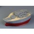 Yamato Wooden Deck w/Masking Sheet & Photoetch for Fujimi #421605 kit (2in1)