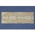 Musashi Wooden Deck w/Masking Sheet & Photoetch for Fujimi #421612 kit (2in1)