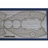 Musashi Wooden Deck w/Masking Sheet & Photoetch for Fujimi #421612 kit (2in1)