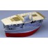 Chibi-Maru Akagi DX Wooden Deck Set for Fujimi 421681 (2in1, Wooden Deck+PE+3M Paint Mask)