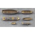 1/350 HMS Prince of Wales Wooden Deck w/Masking Sheet & Photoetch for Tamiya #78011