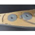 1/350 USS Missouri BB-63 Circa 1991 Wooden Deck w/Masking Sheet & PE for Tamiya 78029