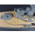 1/350 USS Missouri BB-63 Circa 1991 Wooden Deck w/Masking Sheet & PE for Tamiya 78029