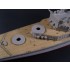 1/350 DKM Prinz Eugen Wooden Deck w/Masking Sheet & Photoetch for Trumpeter kit #05313