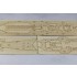 1/350 DKM Prinz Eugen Wooden Deck w/Masking Sheet & Photoetch for Trumpeter kit #05313