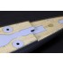1/350 French Dunkirk Dunkerque Wooden Deck w/Masking & PE Sheets for Hobby Boss #86506