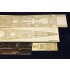 1/350 USS Alaska CB-1 Wooden Deck w/Masking & PE Sheets for Hobby Boss #86513