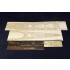 1/350 USS Alaska CB-1 Wooden Deck w/Masking & PE Sheets for Hobby Boss #86513