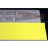 1/350 French Strasbourg Wooden Deck w/Masking Sheet & PE for Hobby Boss kit #86507