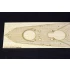 1/350 French Strasbourg Wooden Deck w/Masking Sheet & PE for Hobby Boss kit #86507