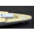 1/350 French Strasbourg Wooden Deck w/Masking Sheet & PE for Hobby Boss kit #86507