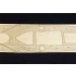 1/350 French Strasbourg Wooden Deck w/Masking Sheet & PE for Hobby Boss kit #86507