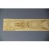 1/700 USS Iowa BB-61 Wooden Deck w/Masking Sheet & Photoetch for Tamiya #31616 kit