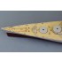 1/700 DKM Tirpitz 1944 Wooden Deck w/Masking Sheet & Photoetch for Trumpeter #05712 kit