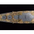 1/700 IJN Kongo 1944 (Full Hull) Wooden Deck w/Masking Sheet & Photoetch for Fujimi 420189