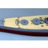 1/700 Japanese Navy Battleship Yamato Wooden Deck w/Masking Sheet & PE for Fujimi #46000