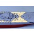 1/700 Japanese Navy Battleship Yamato Wooden Deck w/Masking Sheet & PE for Fujimi #46000