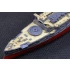 1/700 IJN Battleship Mikasa Wooden Deck w/Masking & PE Sheets for Hasegawa #43170