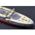 1/700 IJN Battleship Mikasa Wooden Deck w/Masking & PE Sheets for Hasegawa #43170
