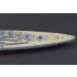 1/700 KM Bismarck Wooden Deck w/Masking Sheet & PE for Meng Model #PS003