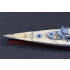 1/700 KM Bismarck Wooden Deck w/Masking Sheet & PE for Meng Model #PS003