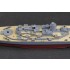 1/700 USS Missouri BB-63 Wooden Deck (blue) w/Masking Sheet & PE for Meng Model #PS004