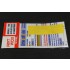 1/700 Imperial Chinese "Chao Yung & Yang Wei" Deck Masking Sheet for S-model #PS700003
