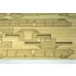 1/200 IJN Battleship Mikasa 1902 Wooden Deck w/Masking & PE Sheets for Hobby boss #82002