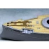 1/200 IJN Battleship Mikasa 1902 Wooden Deck w/Masking & PE Sheets for Hobby boss #82002