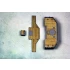 1/200 IJN Battleship Mikasa 1902 Wooden Deck w/Masking & PE Sheets for Hobby boss #82002