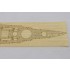 1/350 Russian Imperial Poltava Wooden Deck w/Masking Sheets & PE for Zvezda kit #9060