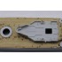 1/700 HMS Rodney Wooden Deck w/Paint Masks & PE for Trumpeter kit #06718
